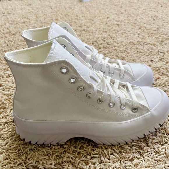 Converse Chuck Taylor All Star Lugged High Top Shoes Boot, Men’s 7.5/Women's 9.5 - Picture 3 of 14